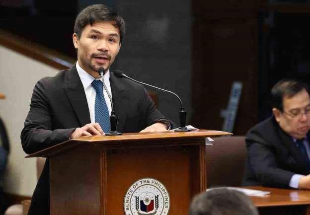 Võ sĩ Pacquiao hiện đang là Thượng nghị sĩ của Philippines