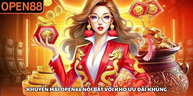 Khuyến mãi OPEN88 nổi bật với kho ưu đãi khủng Khuyến mãi OPEN88